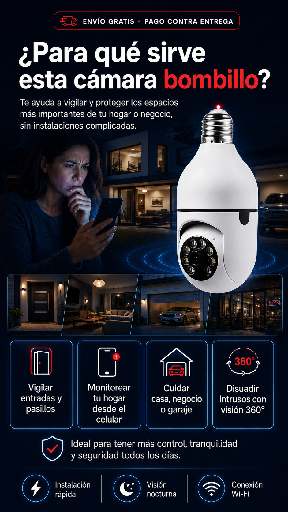 Camara Falcon 360 - Importada
